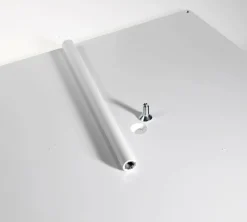 Soporte De Metal Altura 25 Cm Blanco