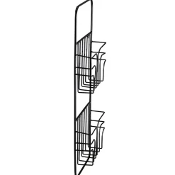 Soporte De Pared Para Folletos, 2 Compartimentos, Longitud 73 Cm