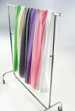 Tafetán De Seda Gris Arena, Anchura: 150 Cm