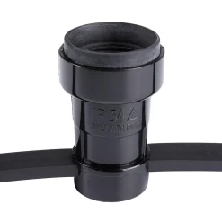 Toma De Cable Plana E27 Incl. Junta De Goma