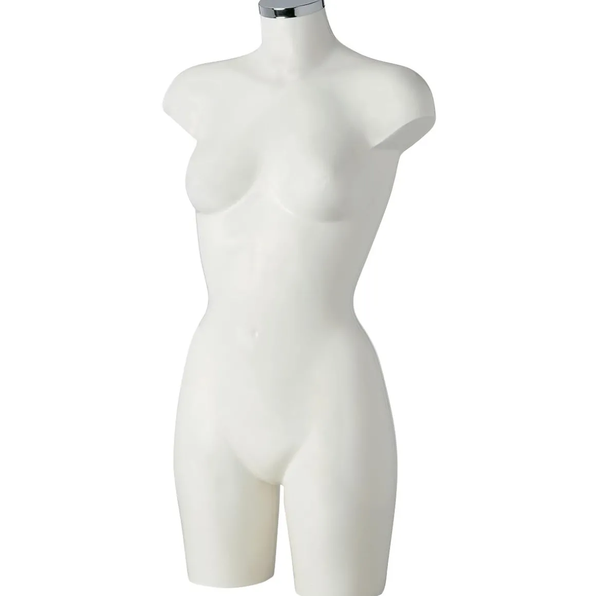 Torso De Plástico Lady 85 Cm, Blanco