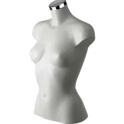 Torso De Plástico Lady 62 Cm, Blanco