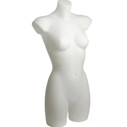 Torso De Plástico Lady 81 Cm, Blanco