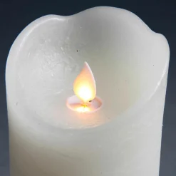 Vela De Cera LED 7,5 X 12,5 Cm