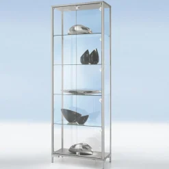 Vitrina Con Iluminación, 186 X 80 X 40 Cm