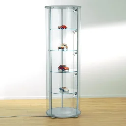 Vitrina Redonda, Altura 180 Cm