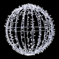 XXL LED Esfera Fría Objeto Luminoso Para Exterior 120 Cm Ø